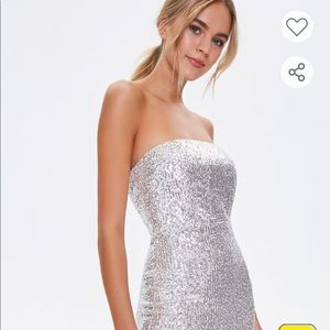 Forever 21 Metallic Dress